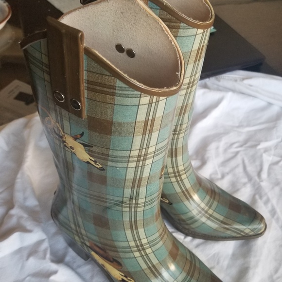 Normal rubber rain boots, “Yippy” style, sz. 6/37 - Picture 3 of 5